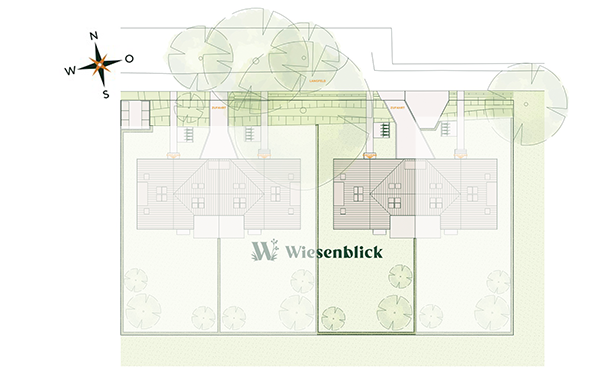 Frontansicht Wohnung 3