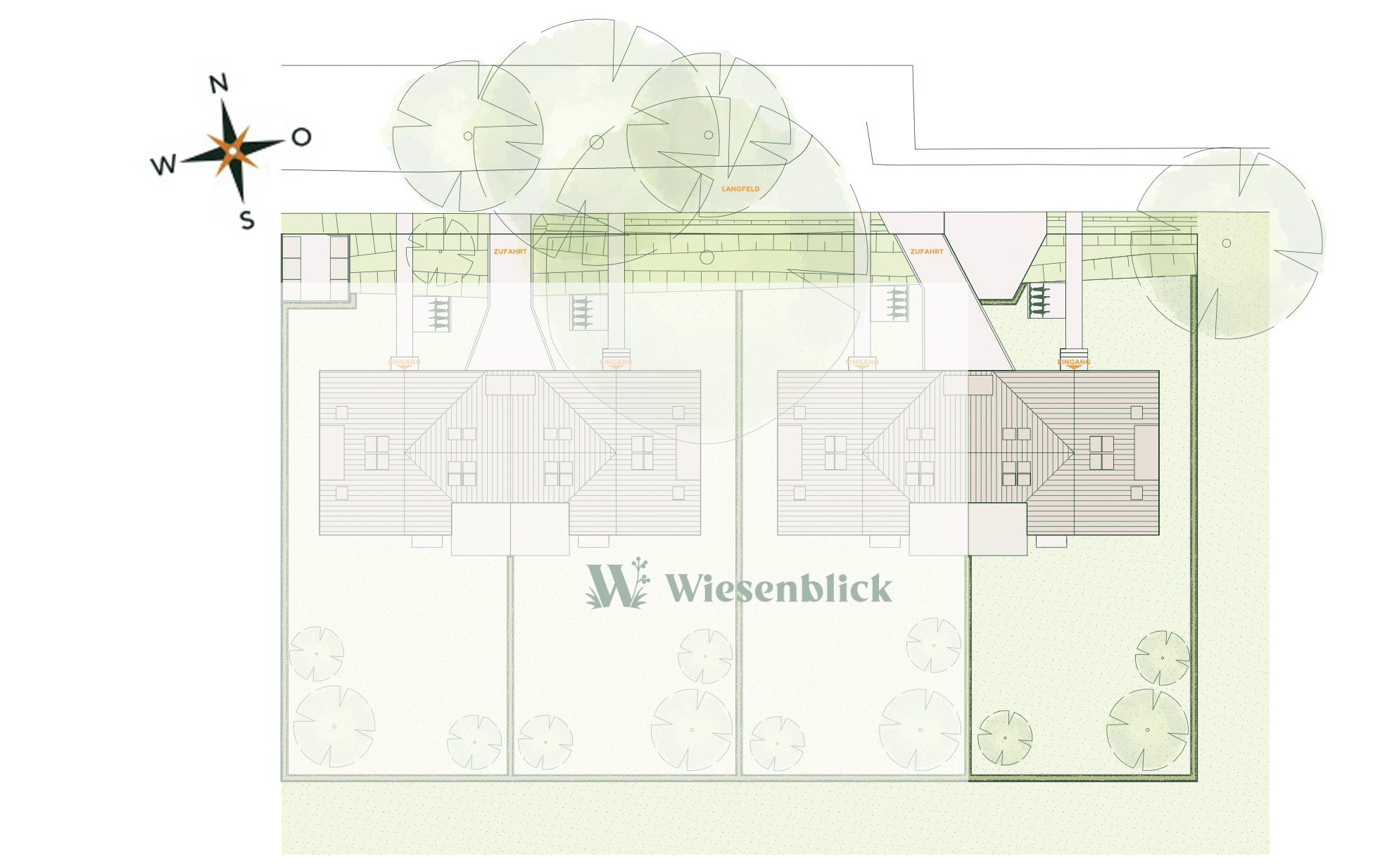 Frontansicht Wohnung 4