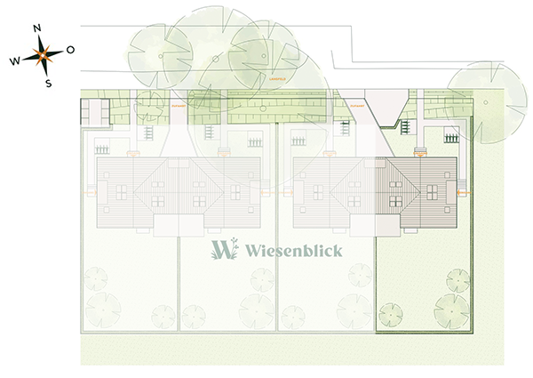 Frontansicht Wohnung 4