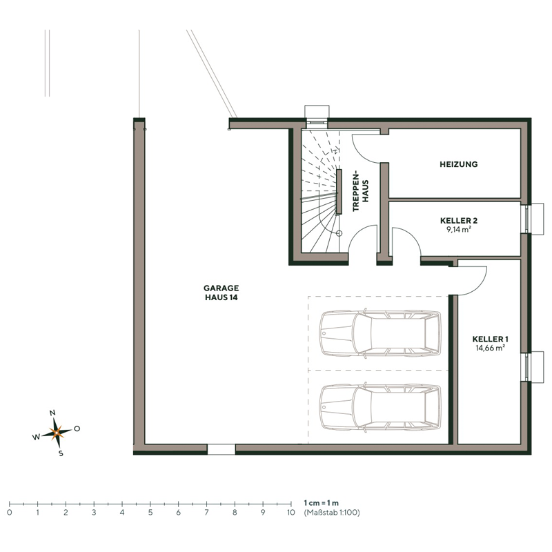 Grundriss Wohnung 4