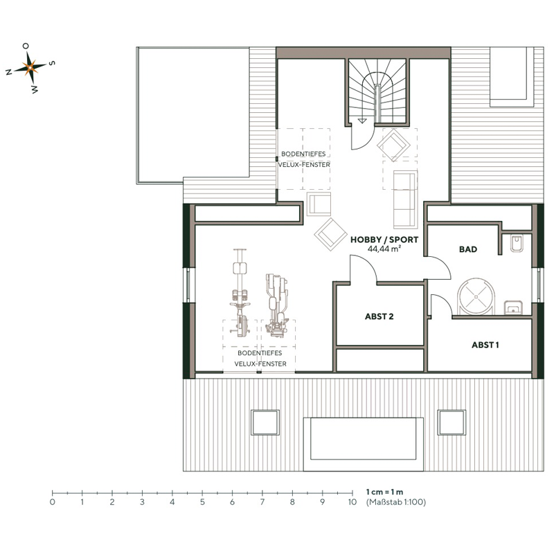 Grundriss Wohnung 3