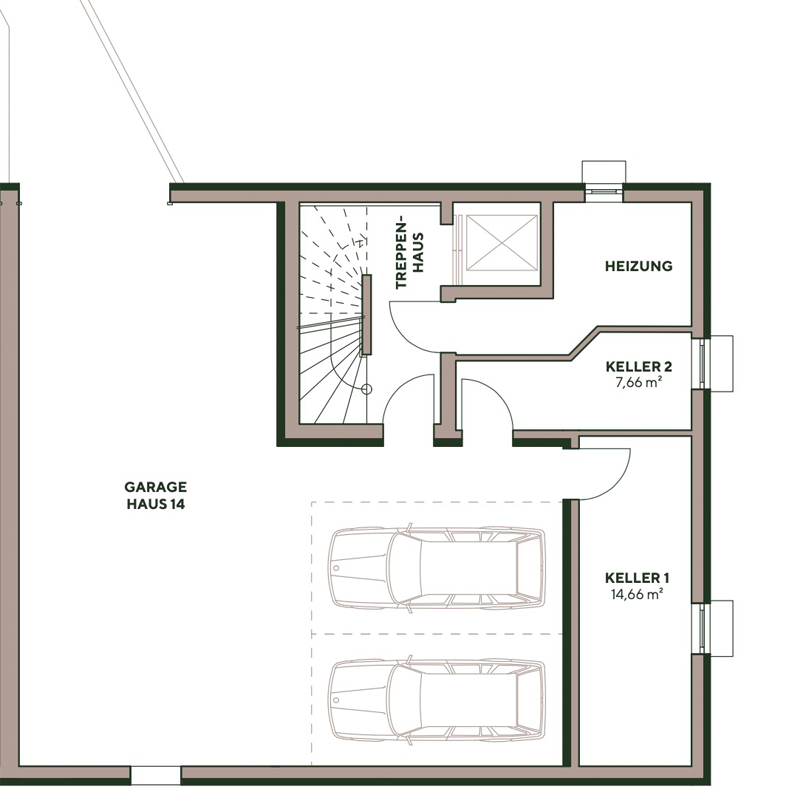 Grundriss Wohnung 3